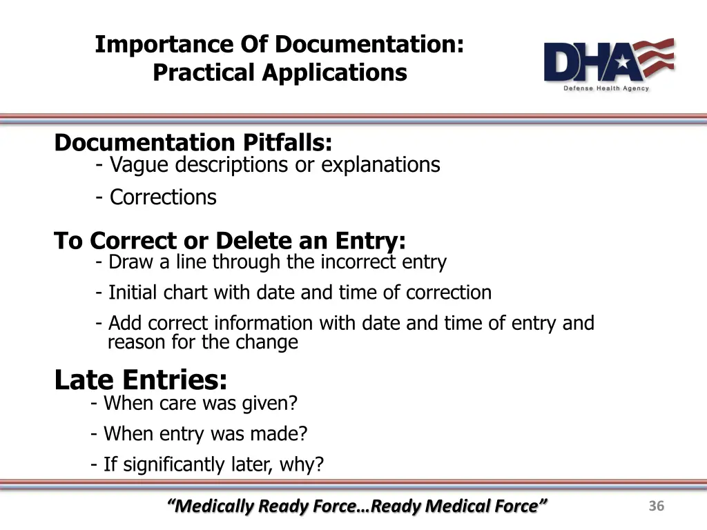 importance of documentation practical applications