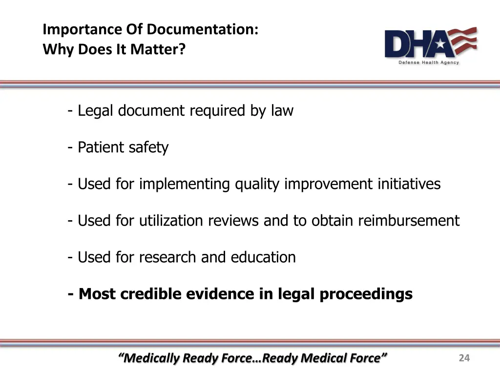 importance of documentation why does it matter