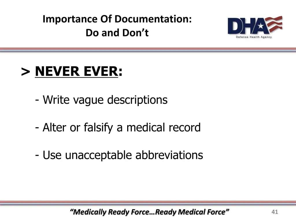 importance of documentation do and don t 4