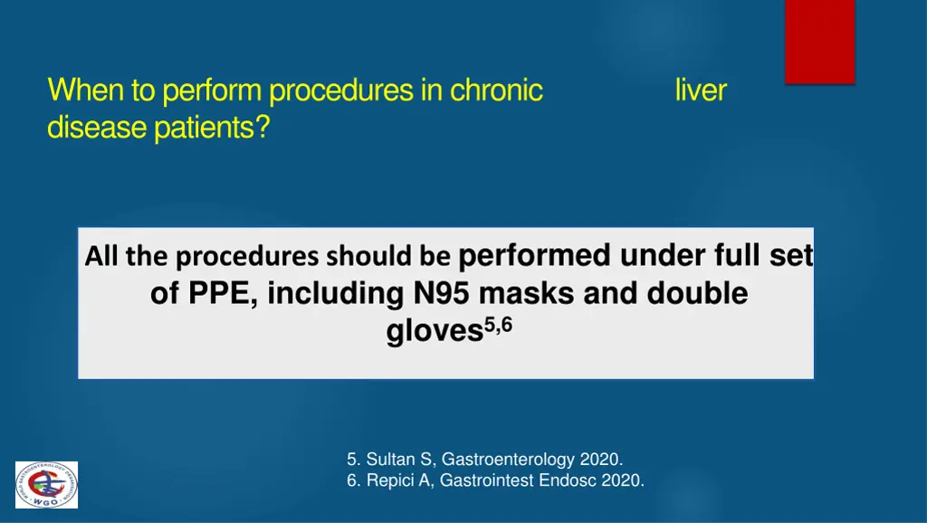 when to perform procedures in chronic disease 1