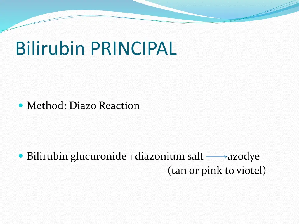 bilirubin principal