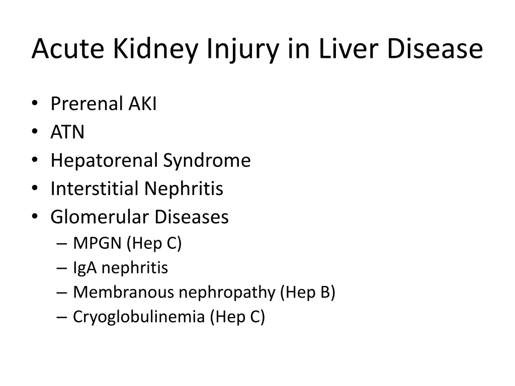 acute kidney injury in liver disease 1