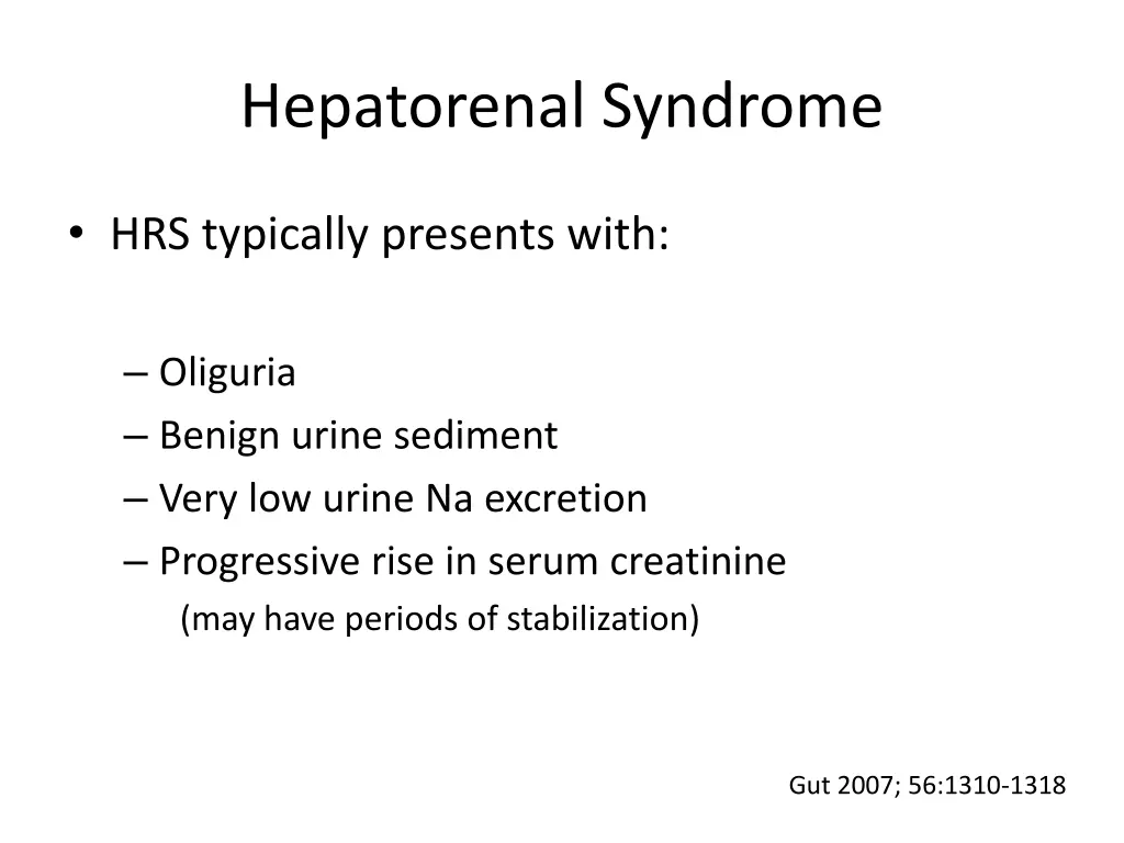 hepatorenal syndrome 1