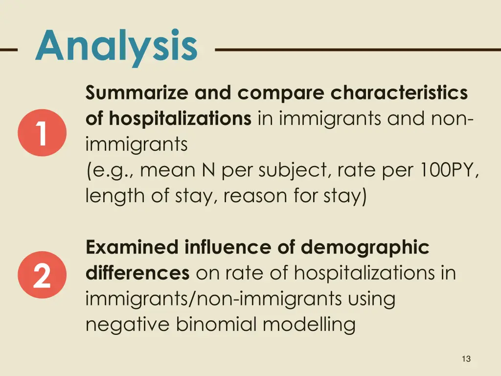 analysis