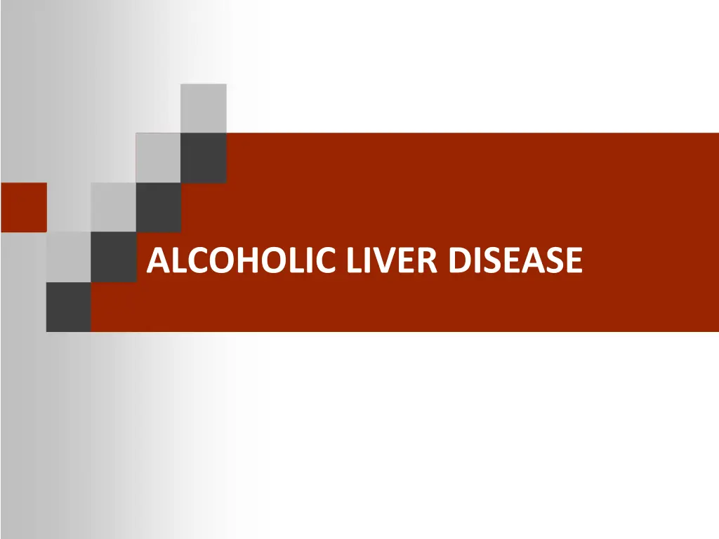 alcoholic liver disease