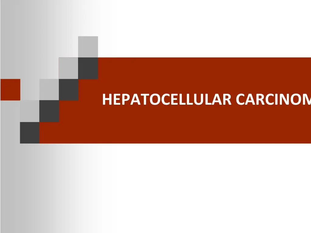 hepatocellular carcinoma