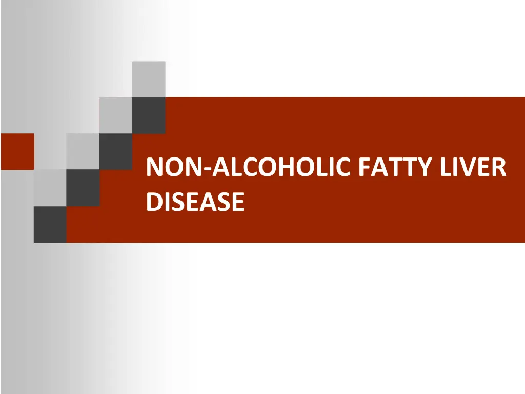 non alcoholic fatty liver disease