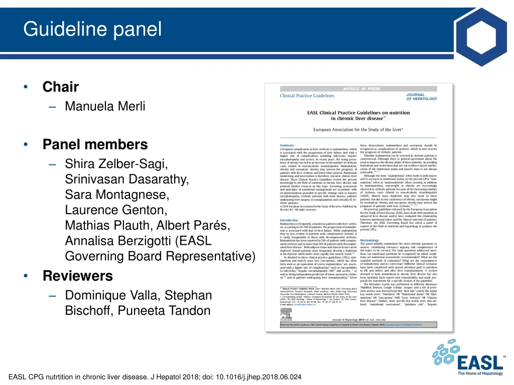 guideline panel