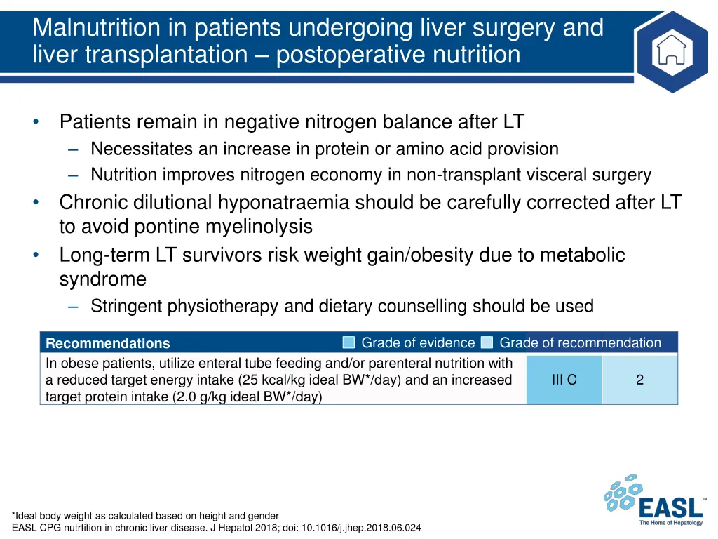 malnutrition in patients undergoing liver surgery 2