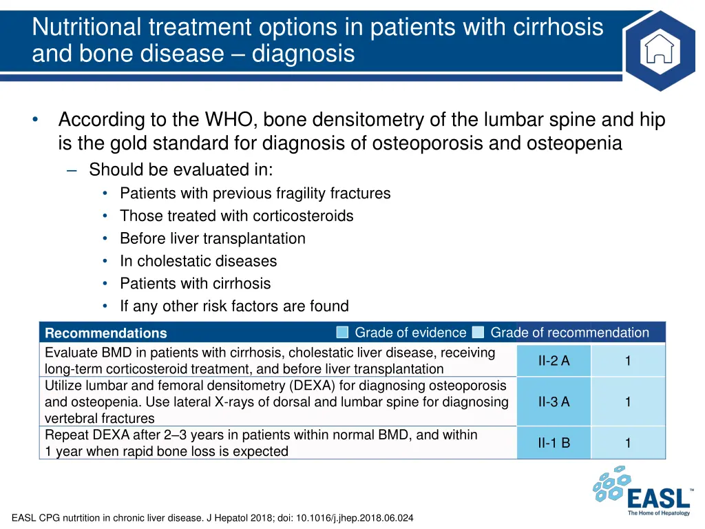 nutritional treatment options in patients with 1