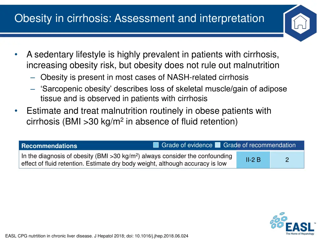 obesity in cirrhosis assessment and interpretation