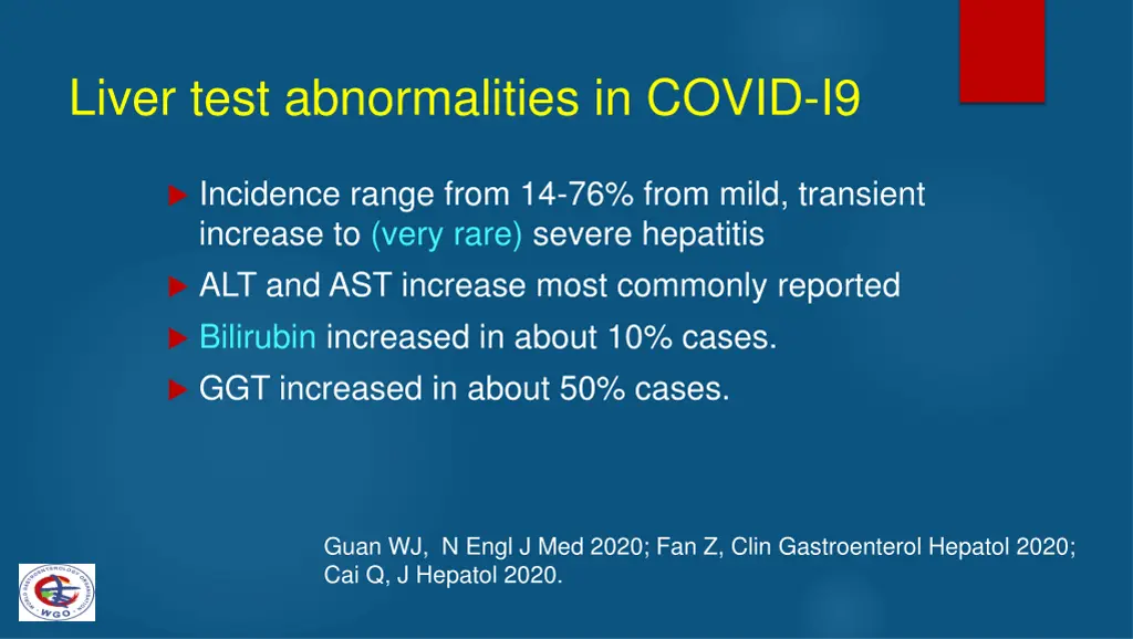 liver test abnormalities in covid i9