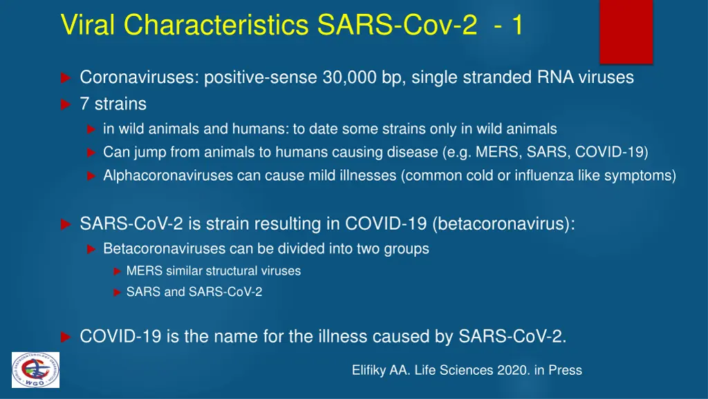 viral characteristics sars cov 2 1