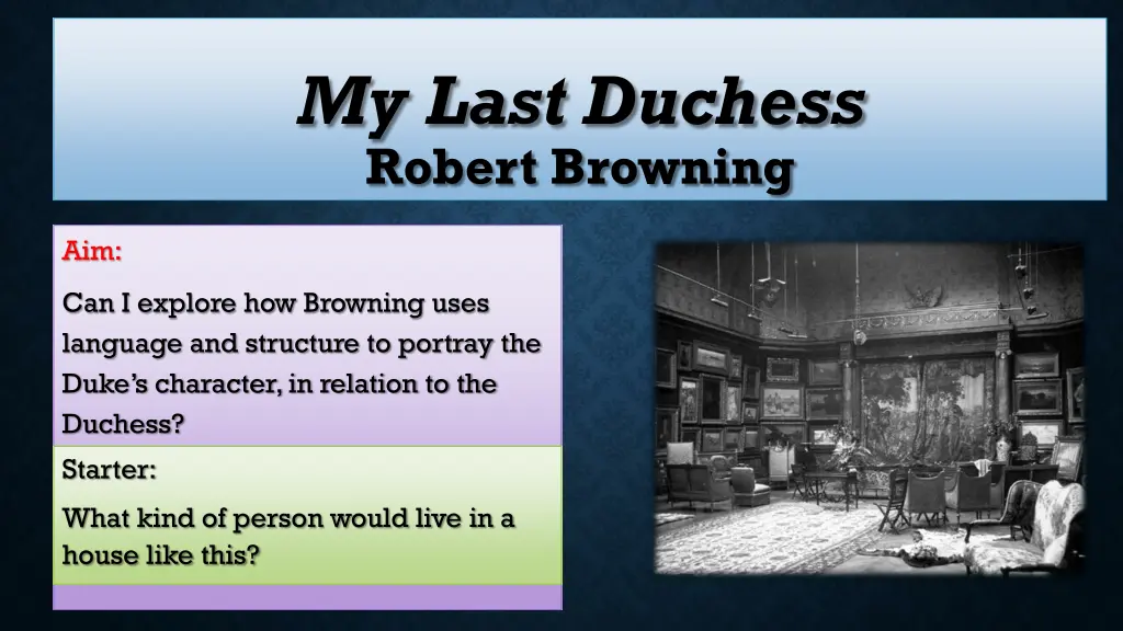 my last duchess robert browning