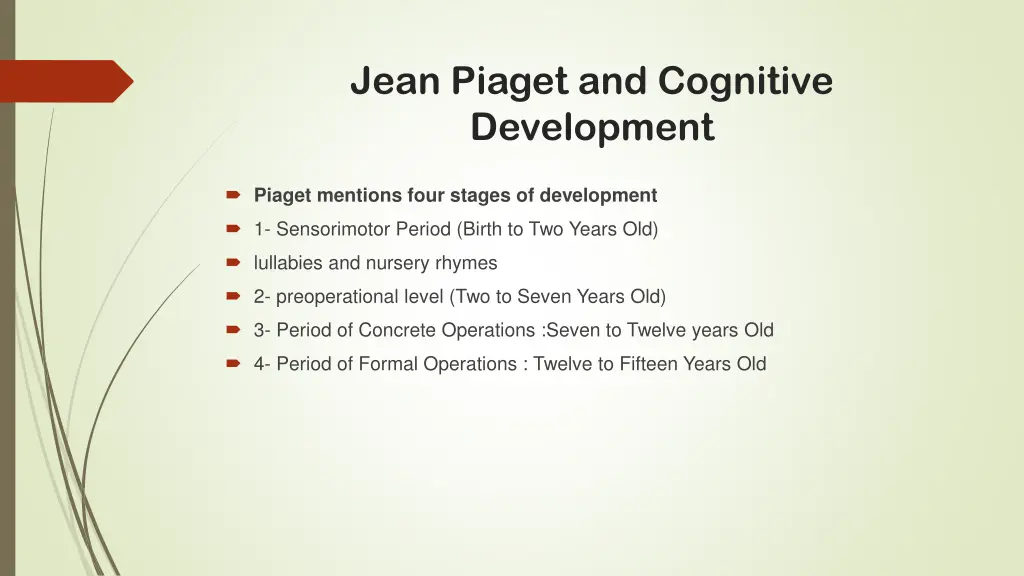 jean piaget and cognitive development