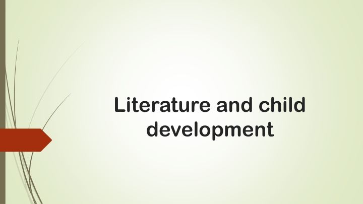 literature and child development