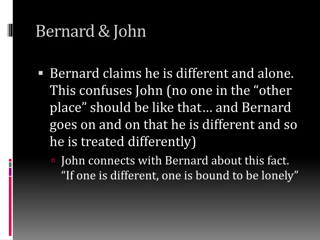 bernard john