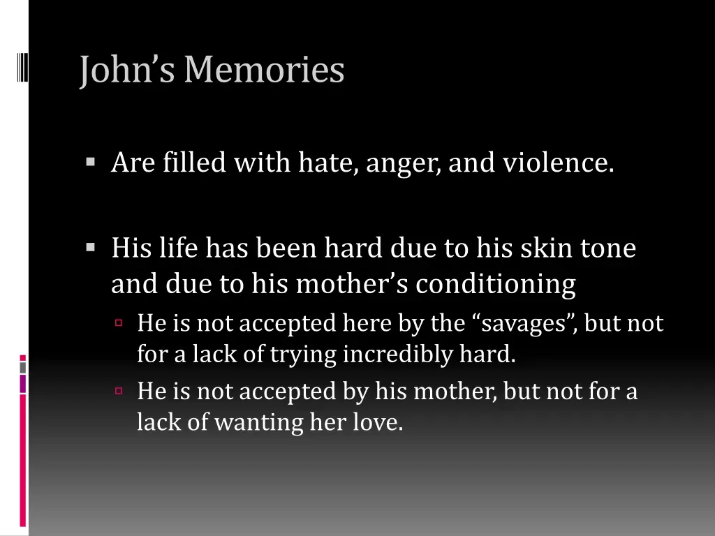 john s memories