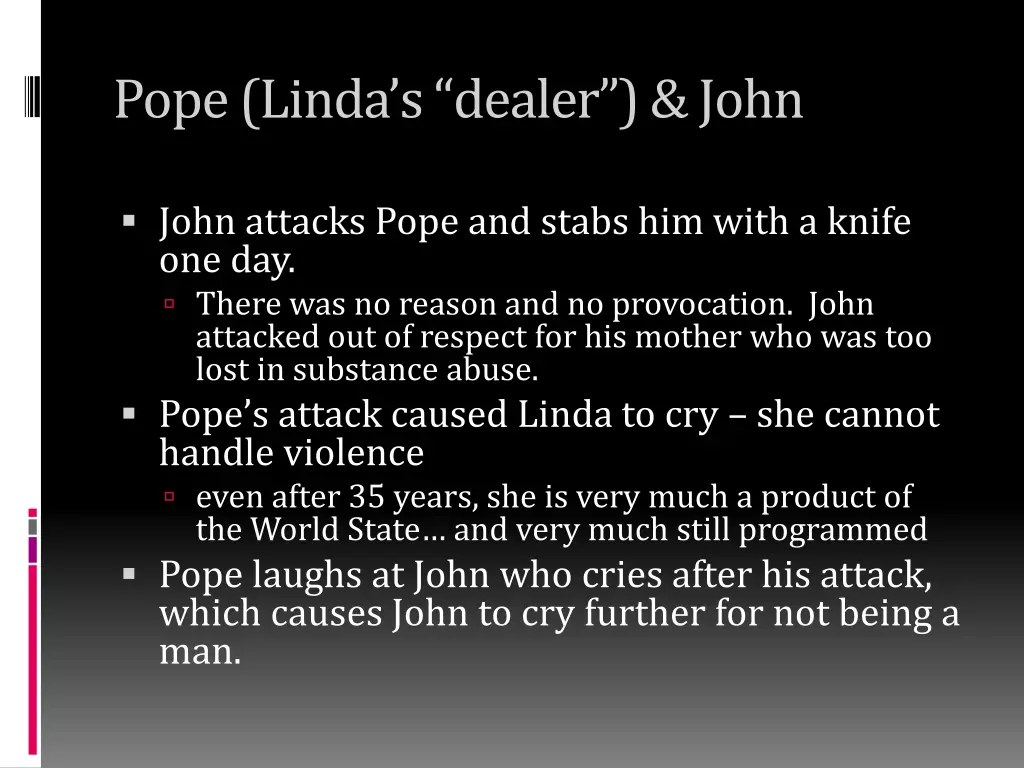 pope linda s dealer john 1