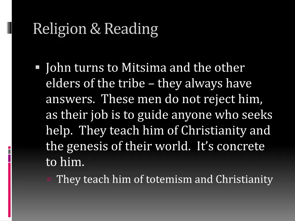 religion reading 2