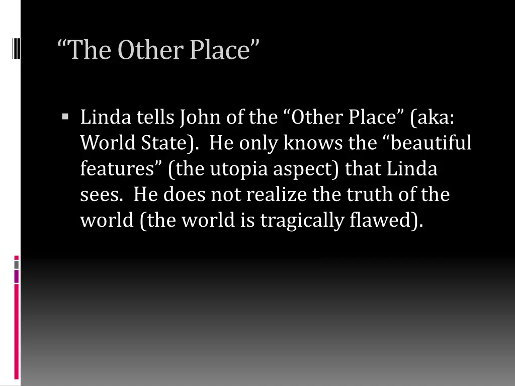 the other place