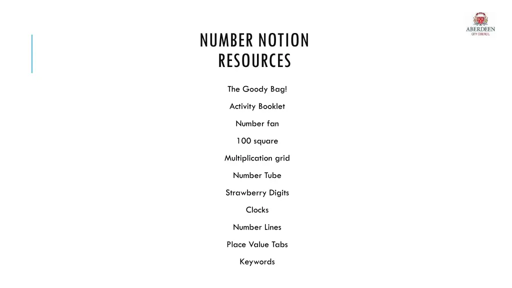 number notion resources