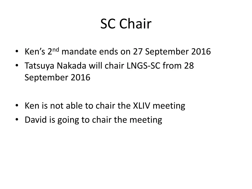 sc chair