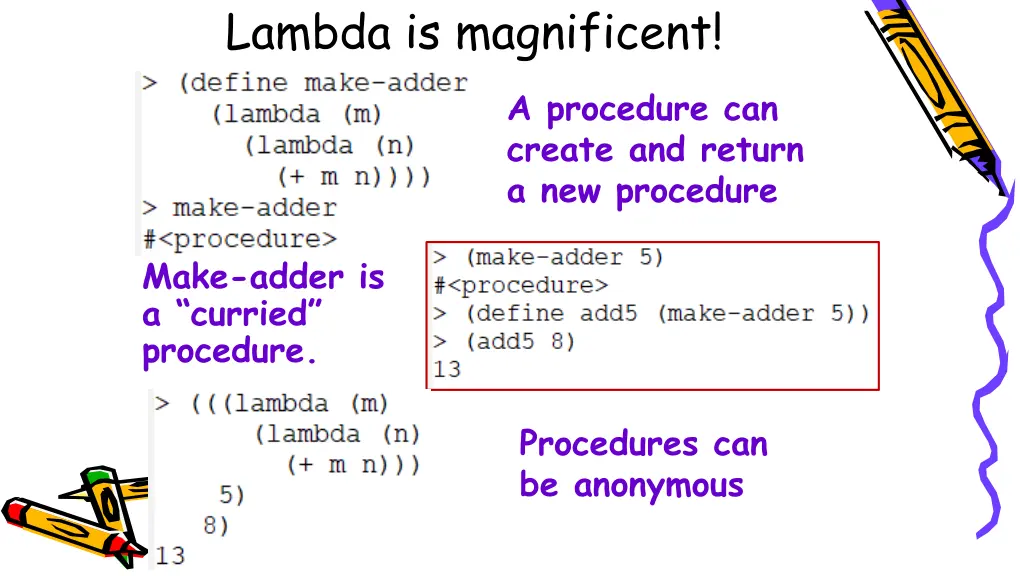 lambda is magnificent