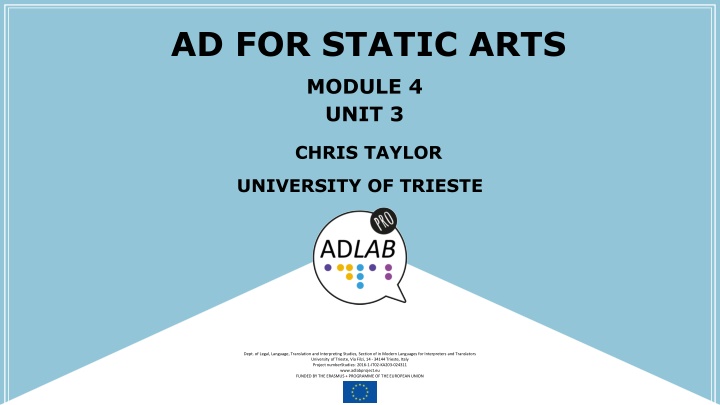 ad for static arts