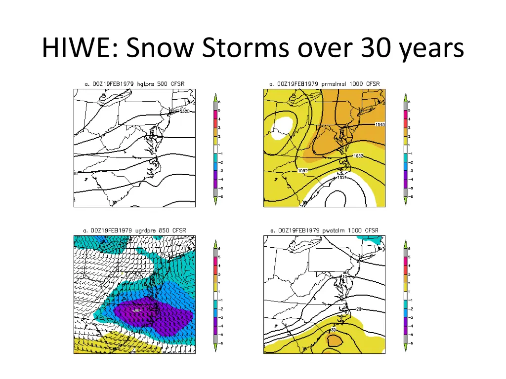 hiwe snow storms over 30 years