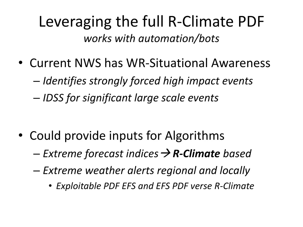 leveraging the full r climate pdf works with