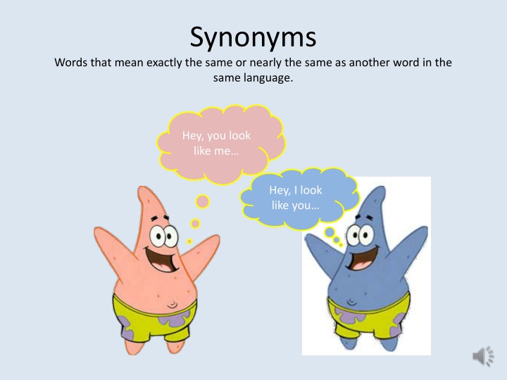 synonyms