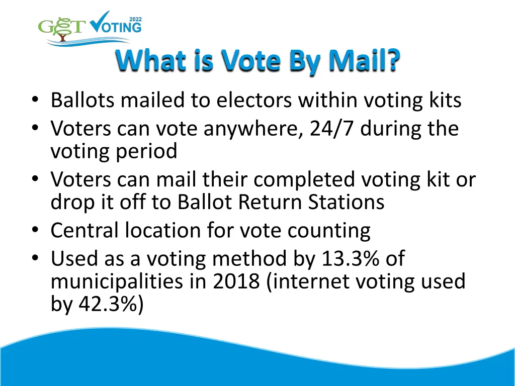 what is vote by mail ballots mailed to electors