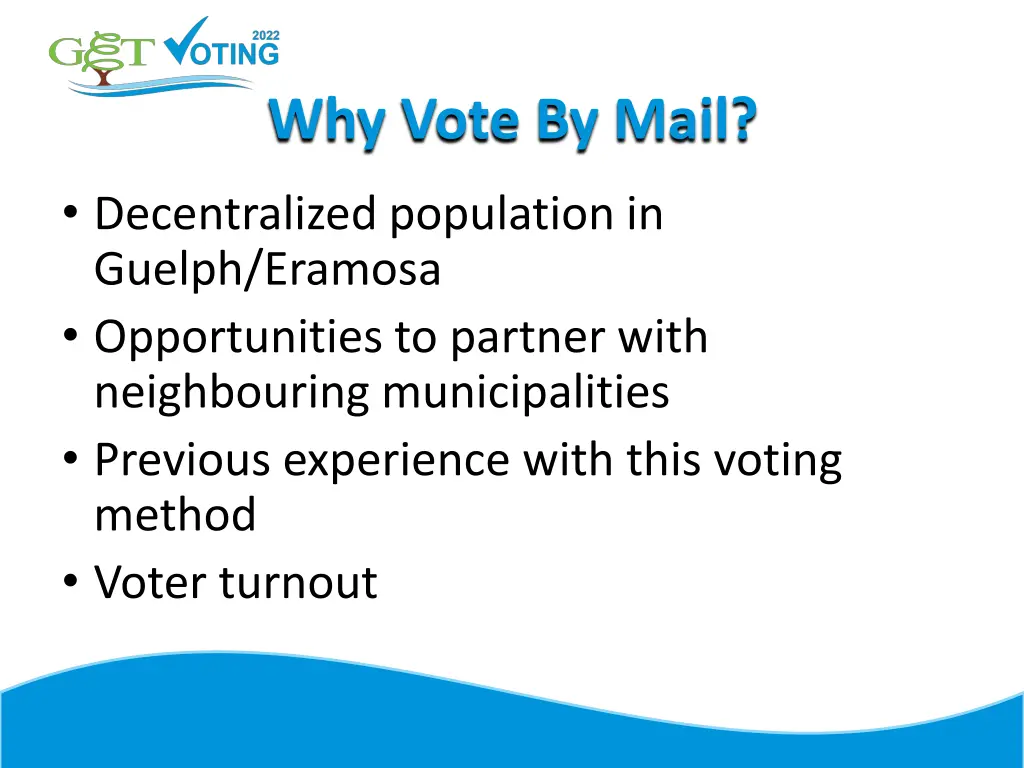 why vote by mail