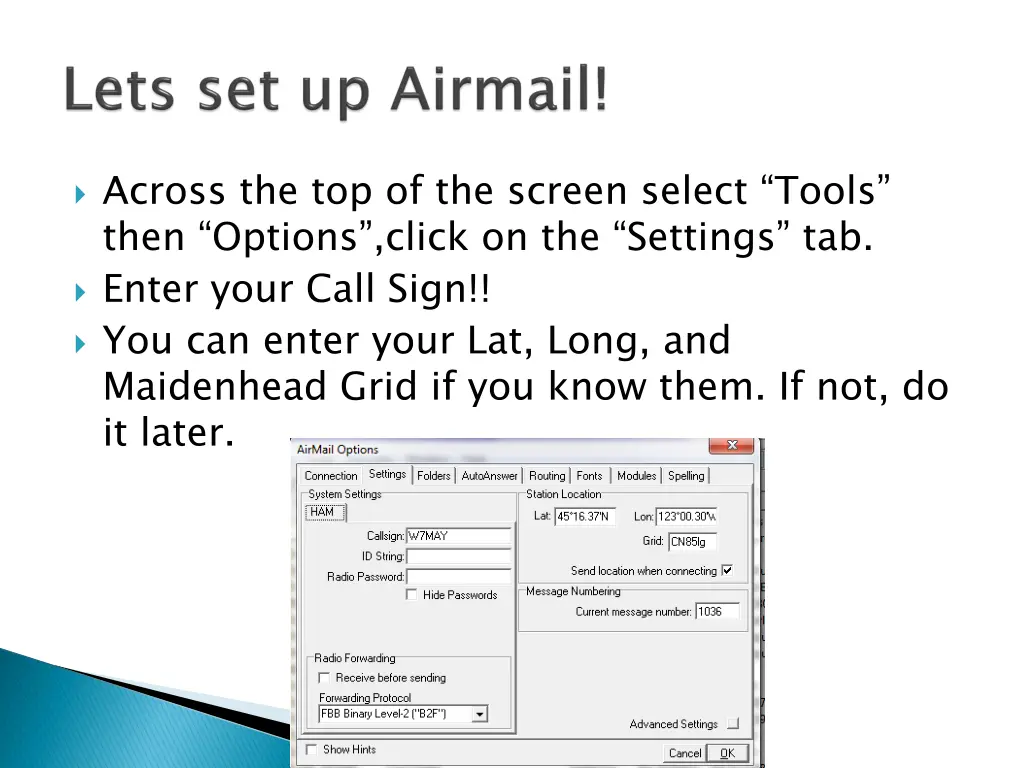 across the top of the screen select tools then