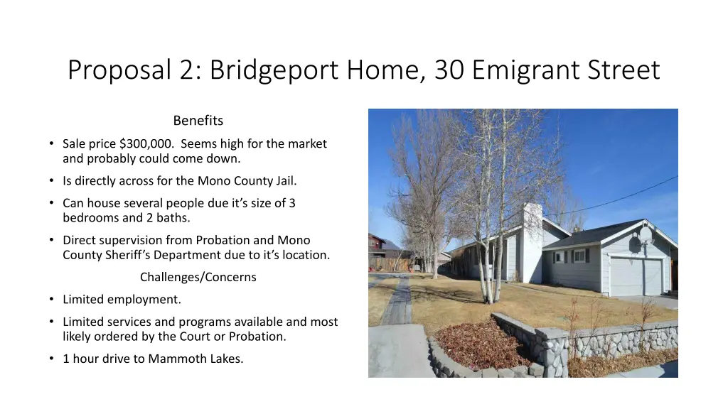 proposal 2 bridgeport home 30 emigrant street