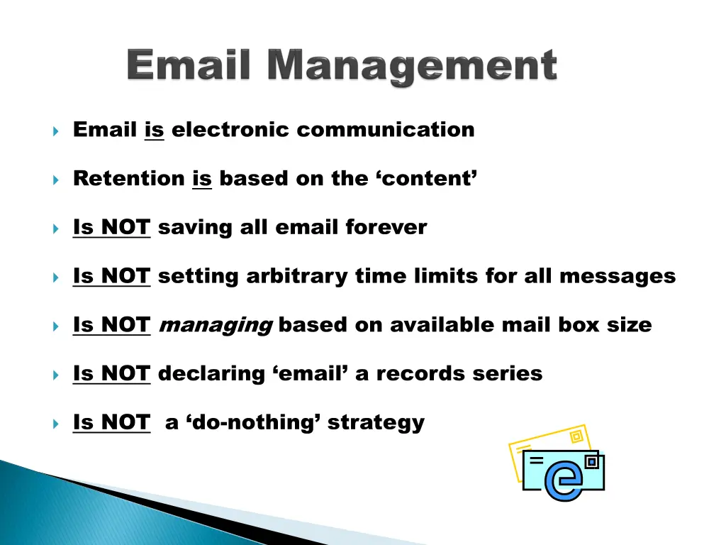 email is electronic communication