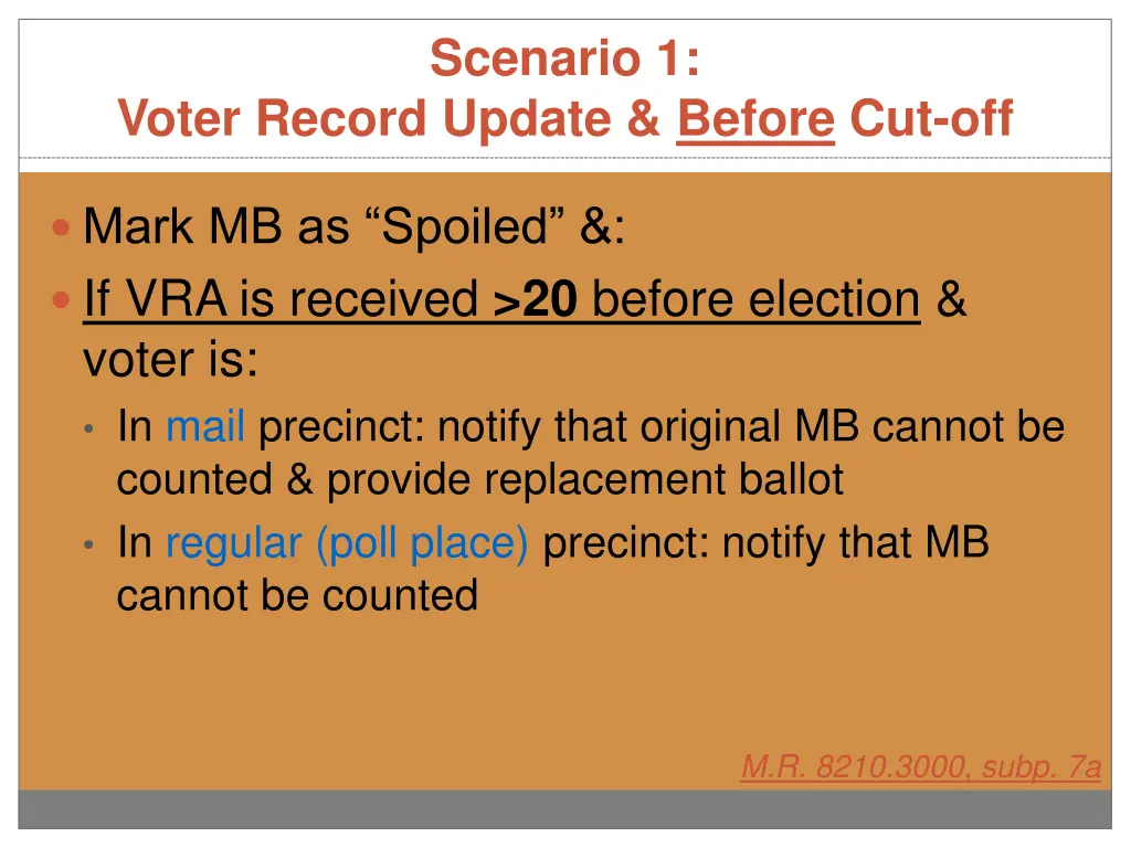 scenario 1 1