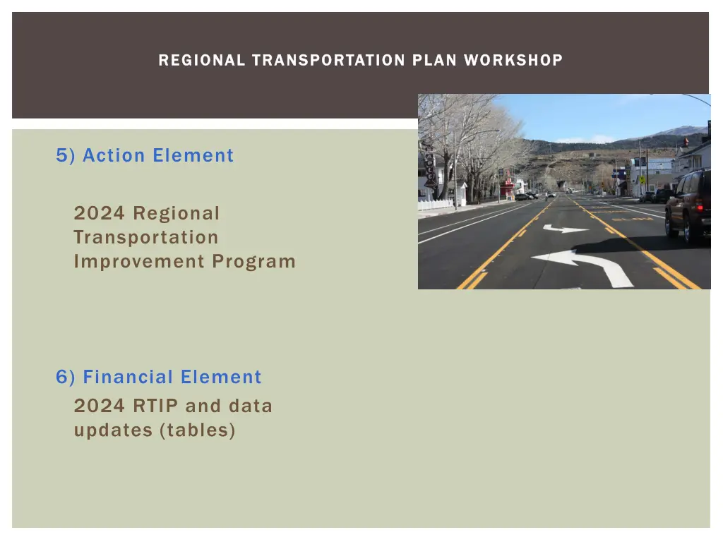 regional transportation plan workshop regional 3