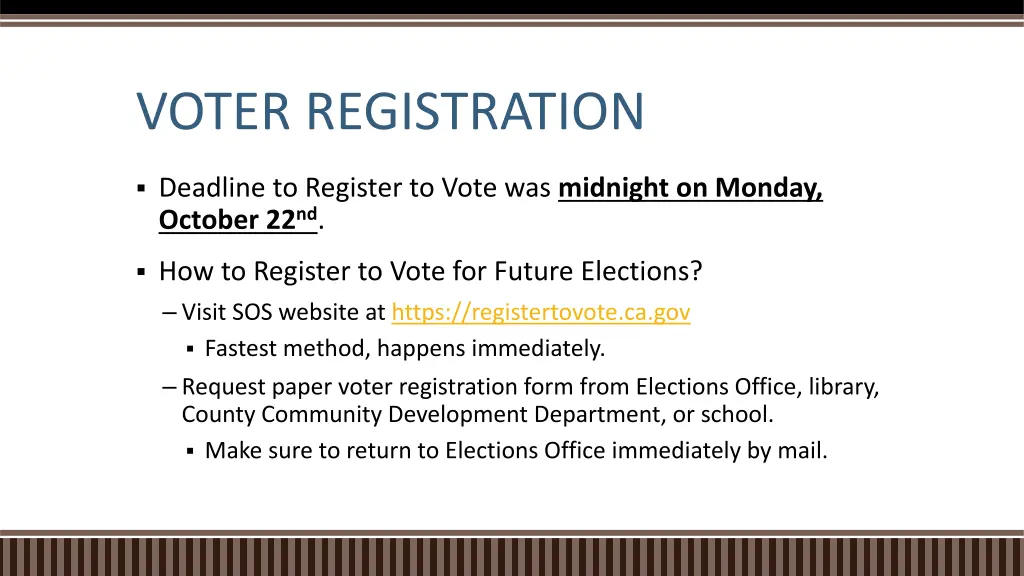 voter registration 1