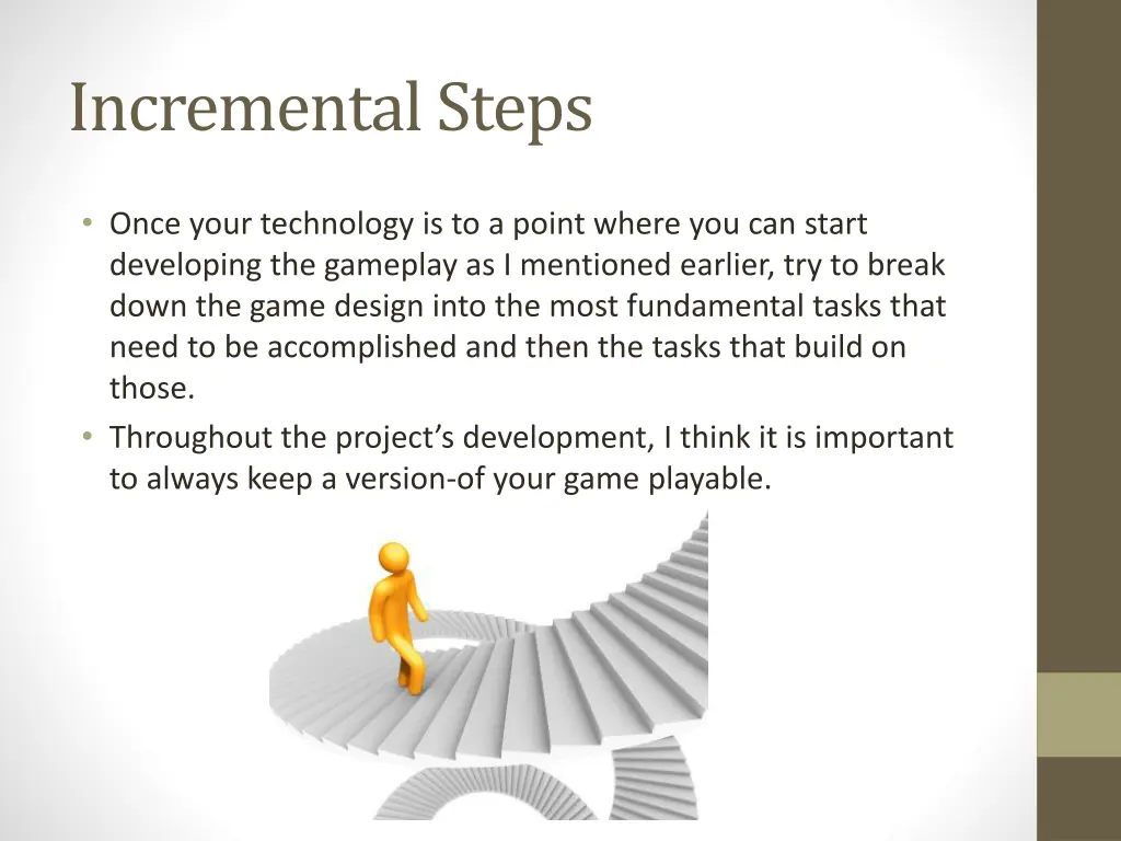 incrementalsteps