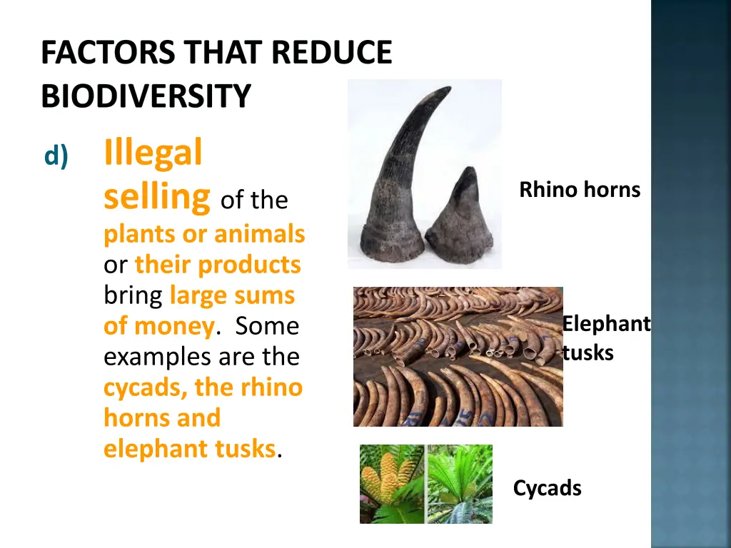 factors that reduce biodiversity 9