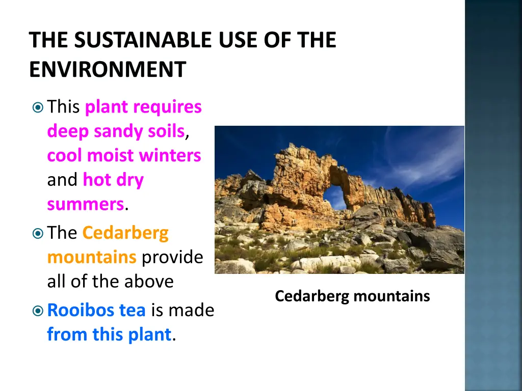 the sustainable use of the environment 10