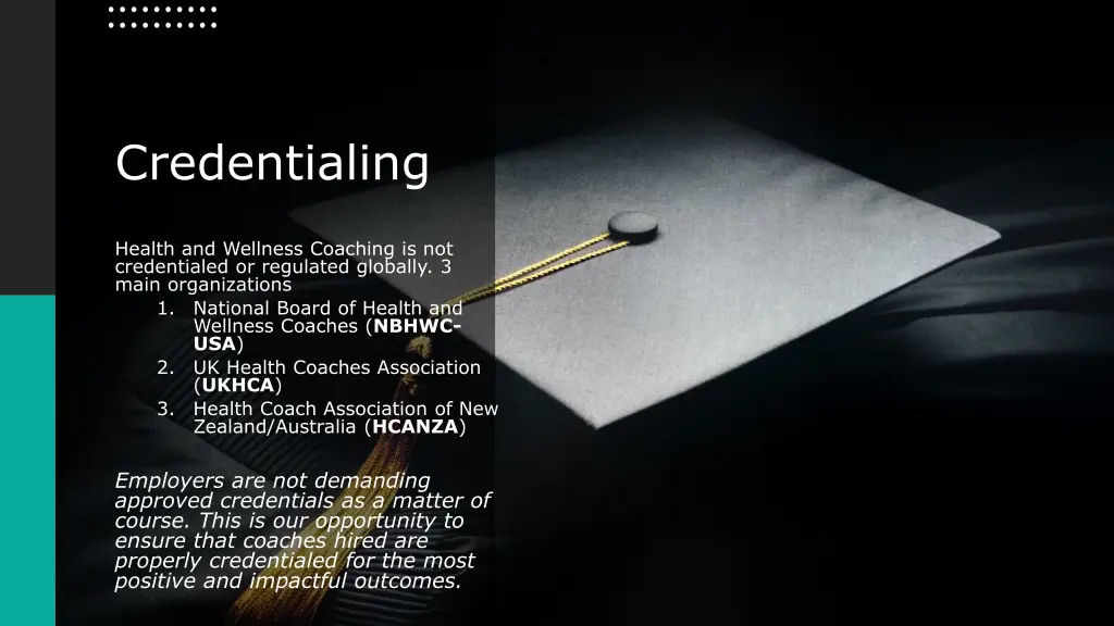 credentialing