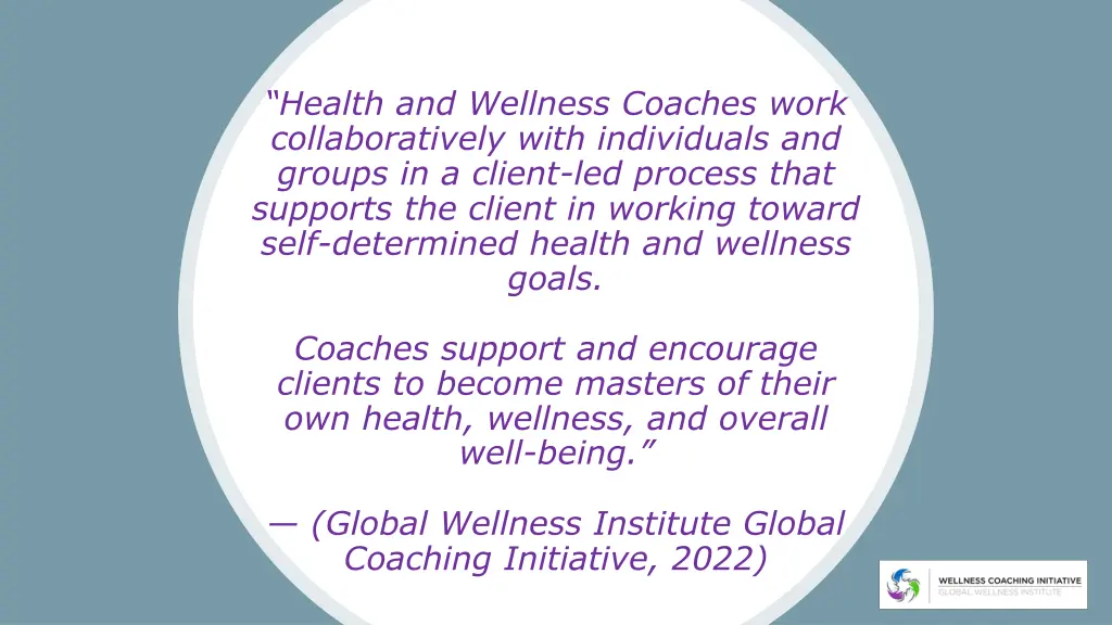 health and wellness coaches work collaboratively