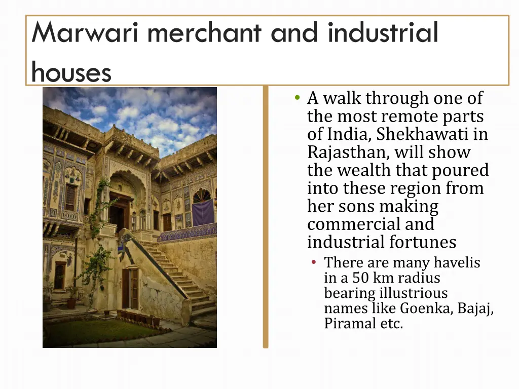 marwari merchant and industrial houses