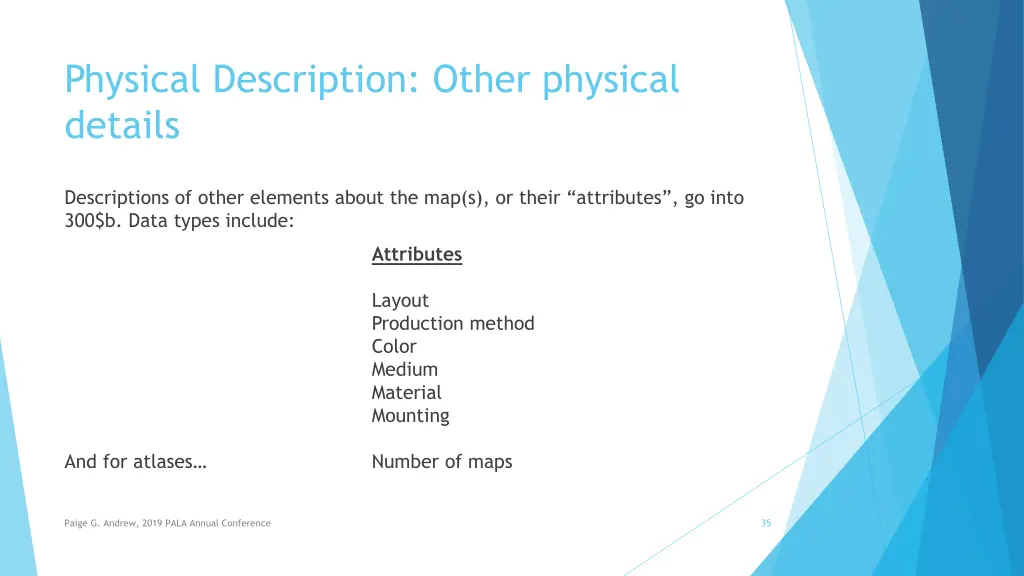 physical description other physical details