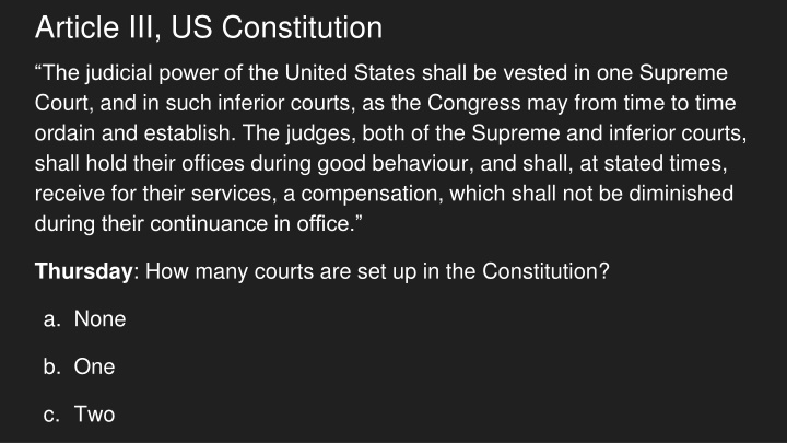 article iii us constitution