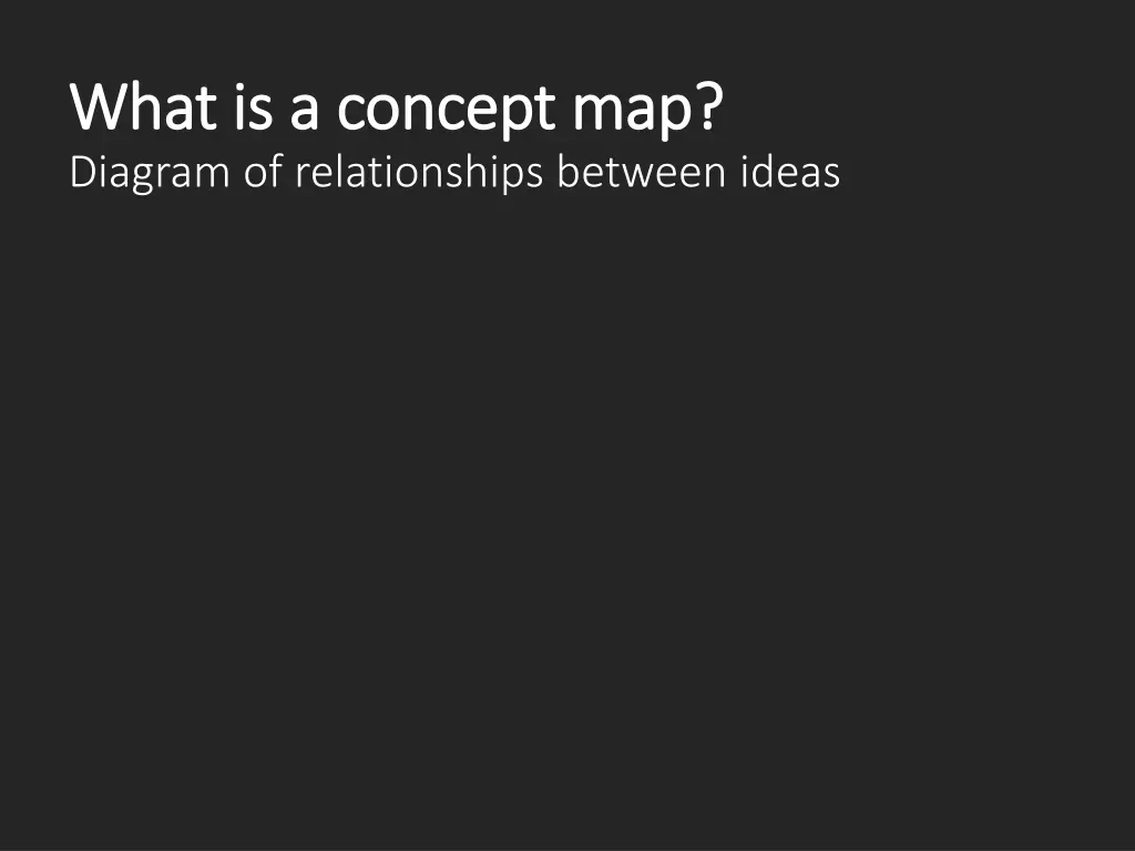 what is a concept map what is a concept