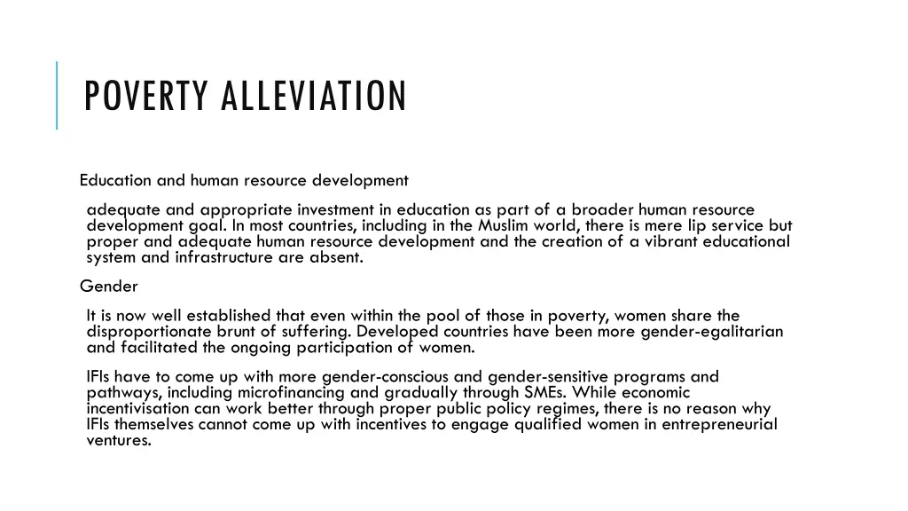 poverty alleviation 1